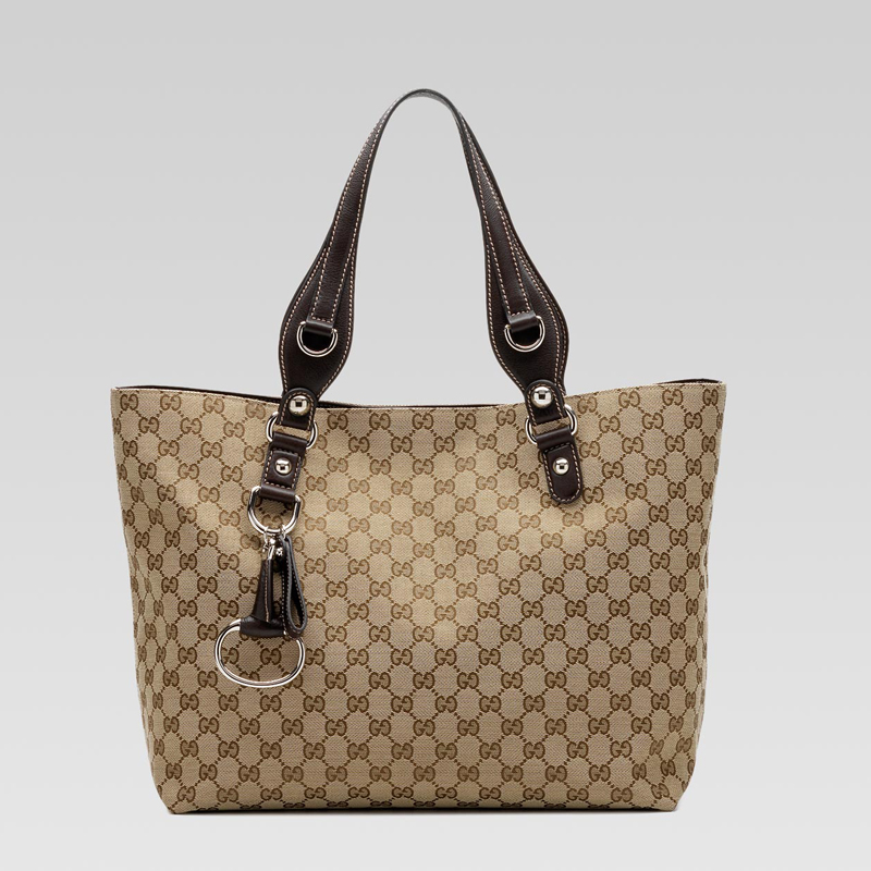 'icon bit' medium tote with horsebit detail