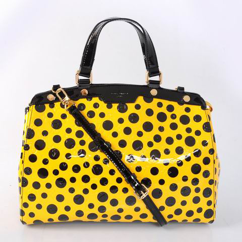 Louis Vuitton Yayoi Kusama Brea GM M91616 Yellow