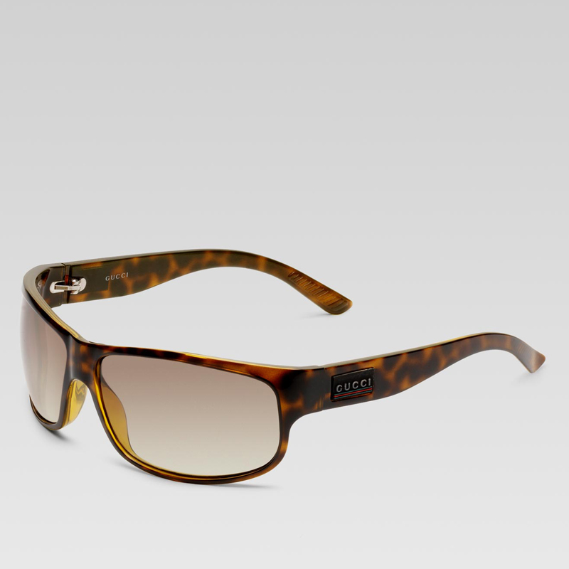 small rectangle frame sunglasses with gucci logo a