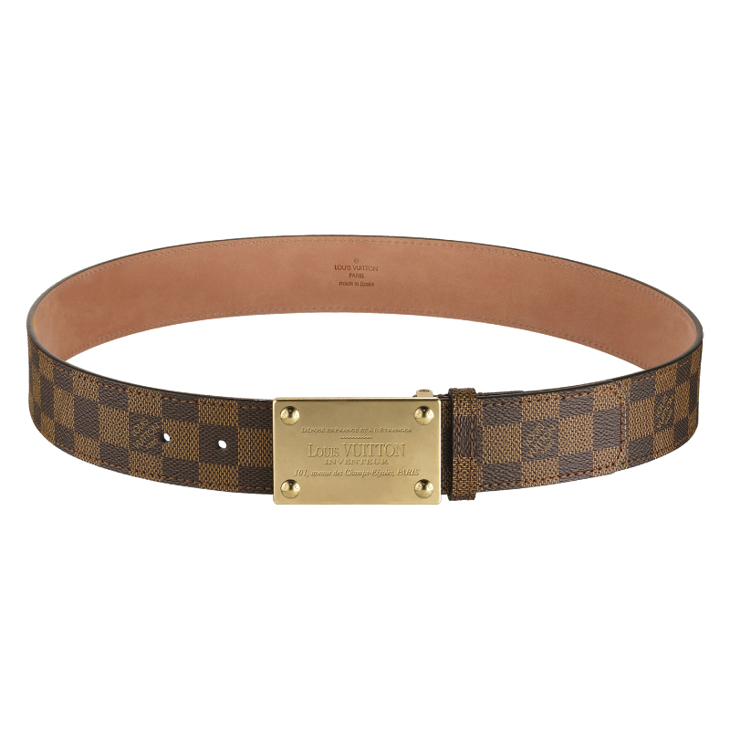 LV INVENTEUR DAMIER BELT