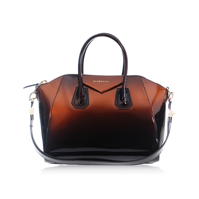 Givenchy Antigona Bag Shiny Shadow Leather 9908 Coffee