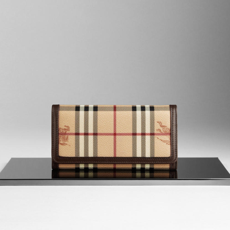 HAYMARKET CHECK CONTINENTAL WALLET