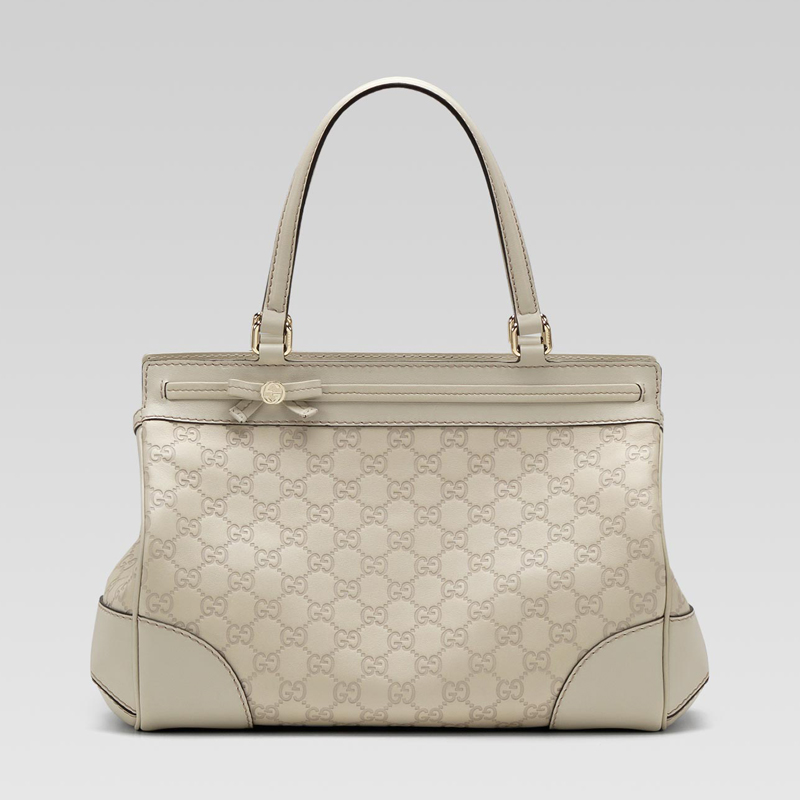 'mayfair' medium tote with bow detail and interloc