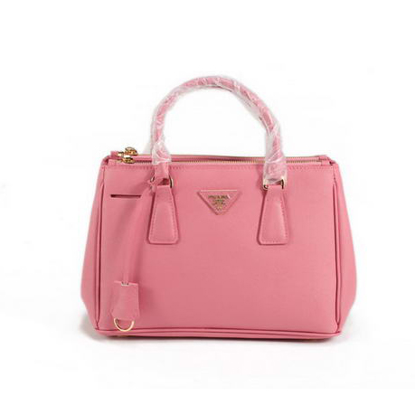 Prada Classic Medium Saffiano Tote Bag BN1801 Pink