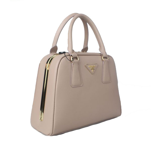 Prada Saffiano Leather Small Tote Bag BL0809 Grey