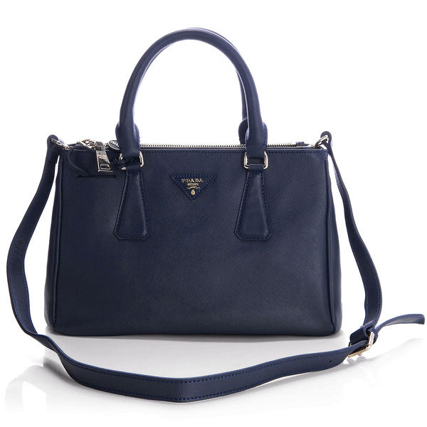 Newest 2012 Prada Classic Saffiano Leather Medium Tote Bag BN1801 Royalblue