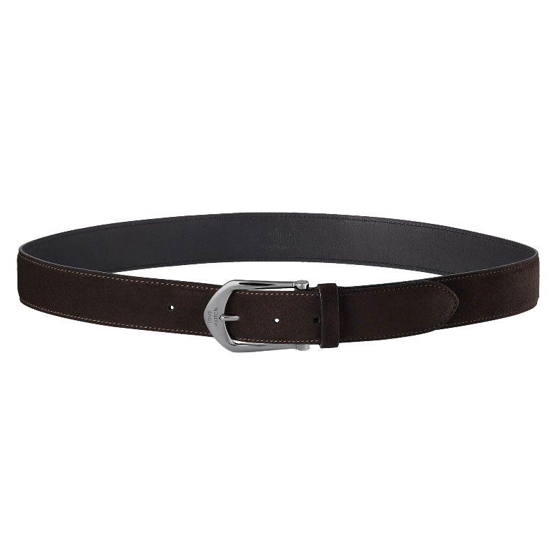 RIVETED SUEDE LEATHER BELT