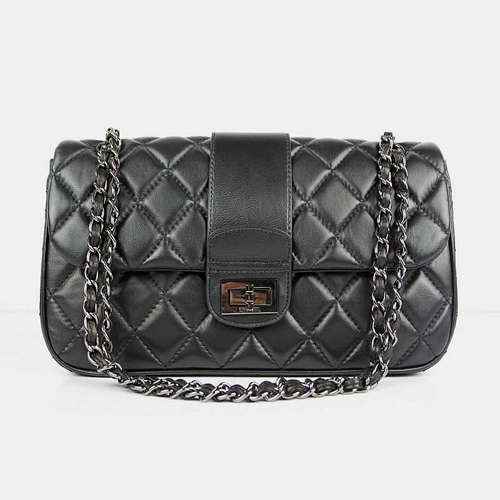 Chanel Fall Winter 2012 Large Flap Bag A65071 Black