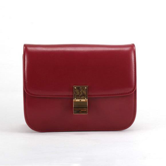 Celine Classic Medium in Box Lambskin Bordeaux