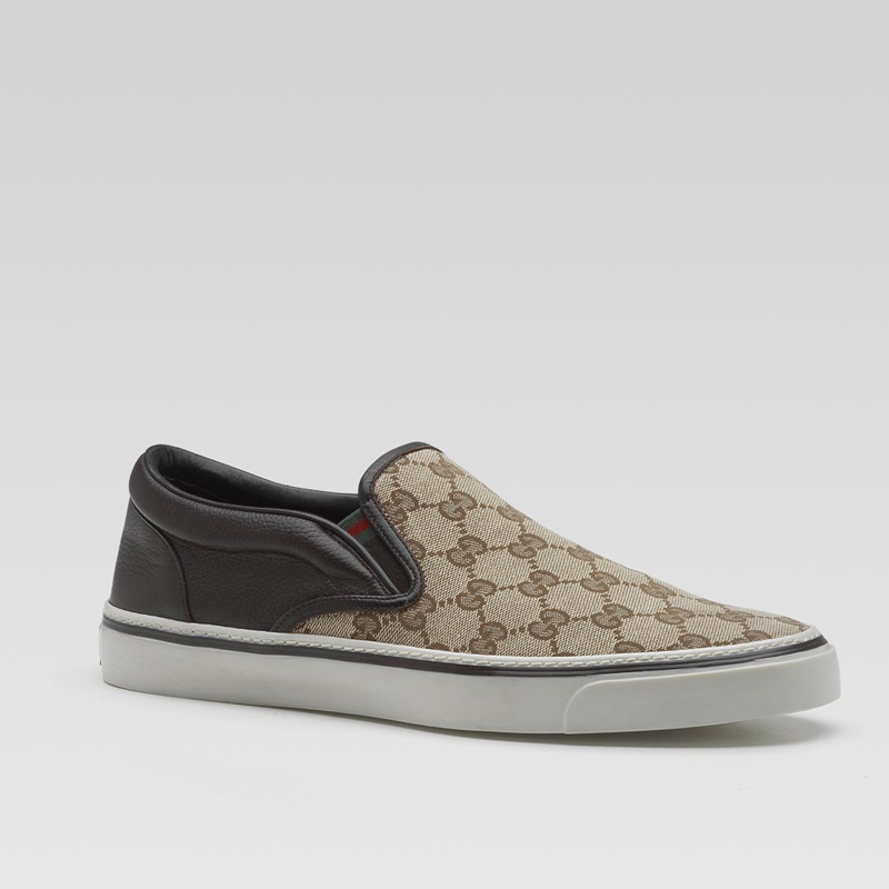 slip-on sneaker with signature web detail