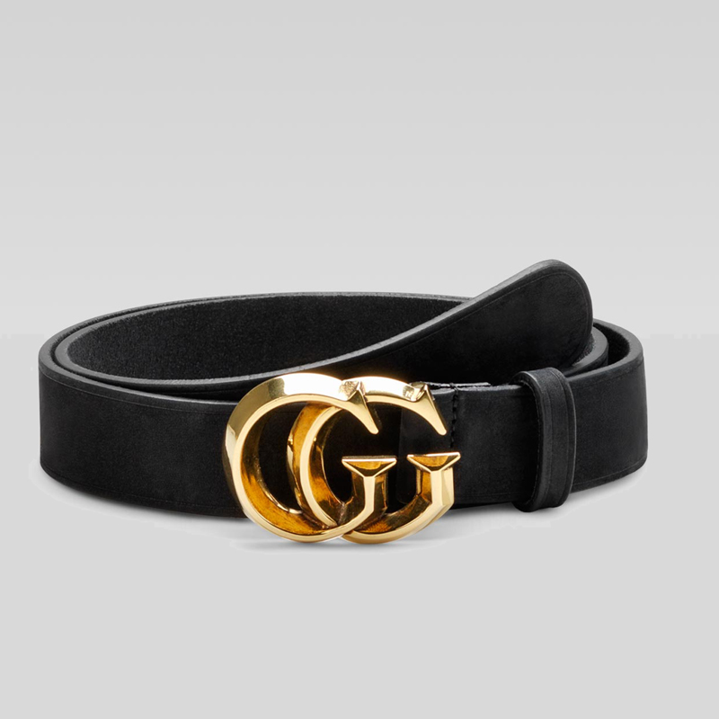 belt with running GG buckle