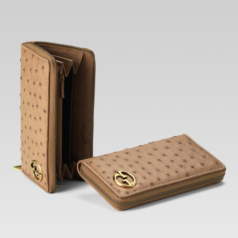 continental wallet with double G detail