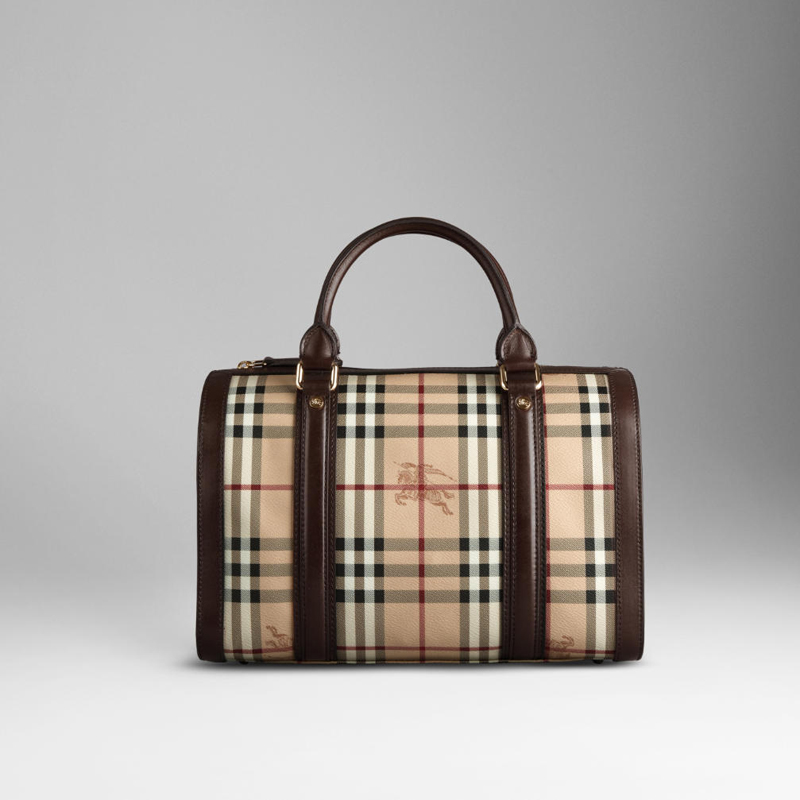 MEDIUM HAYMARKET CHECK BOWLING BAG