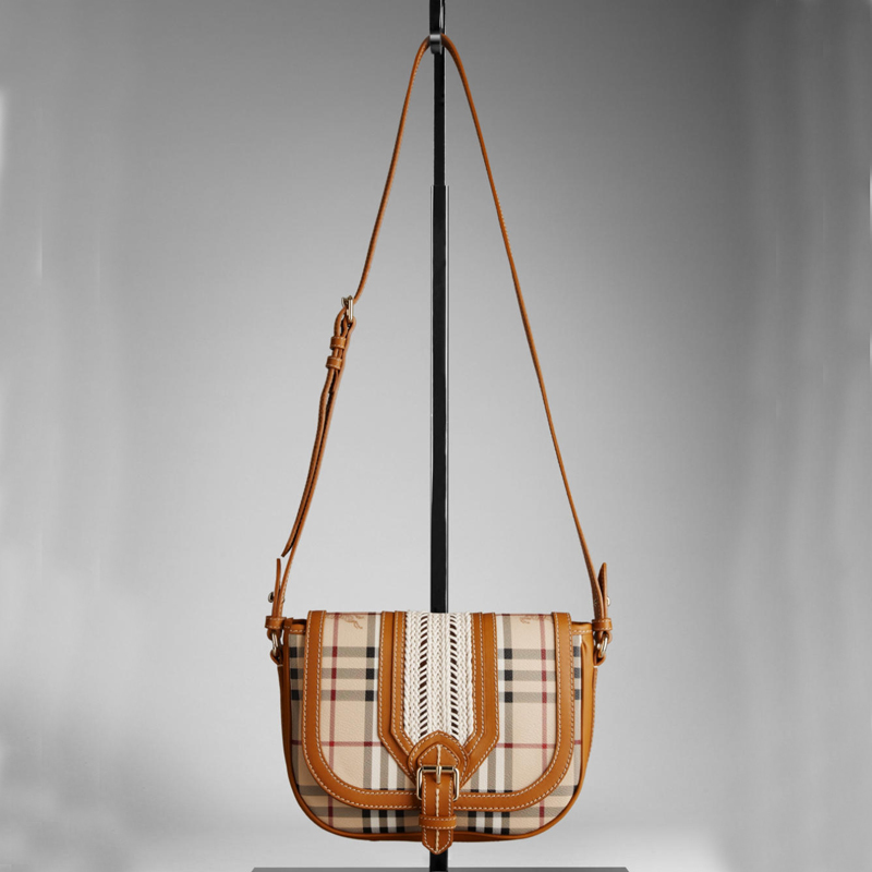 SMALL WOVEN ROPE CROSSBODY BAG