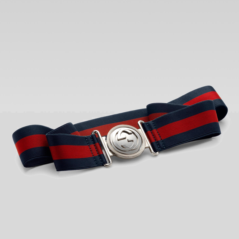 belt with interlocking G buckle