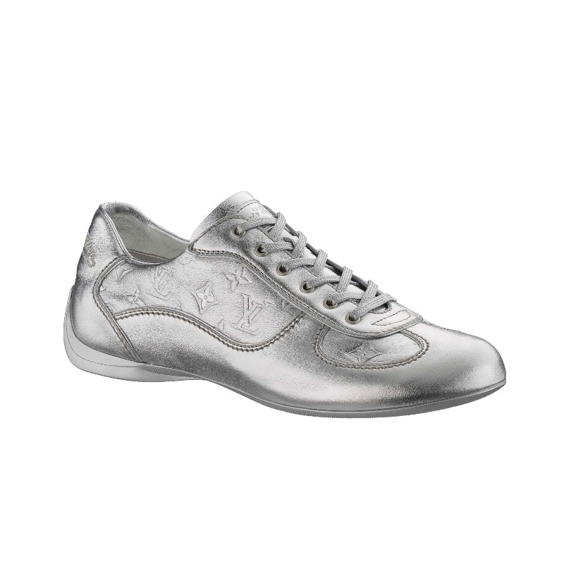 ENERGIE SNEAKER IN METALLIC GOAT LEATHER