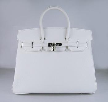 Hermes 35CM White (silver)