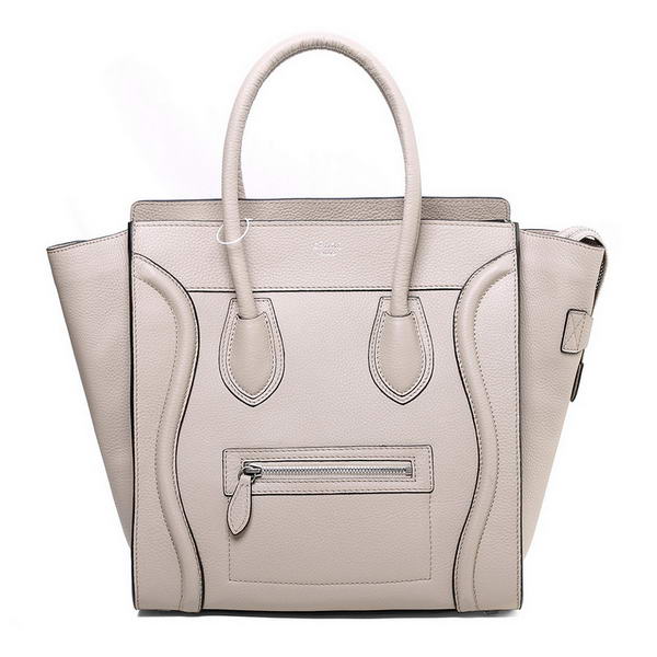 Celine Luggage Mini Boston Bags Original Leather Khaki