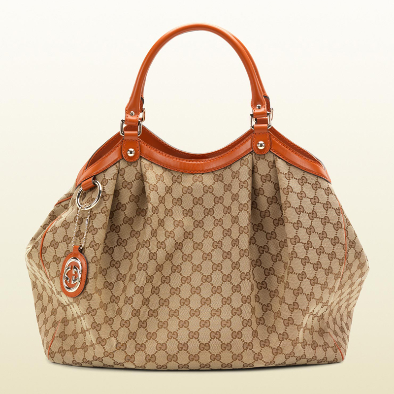 Gucci sukey original GG canvas tote