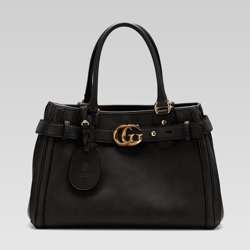 'GG running' medium tote with double G detail