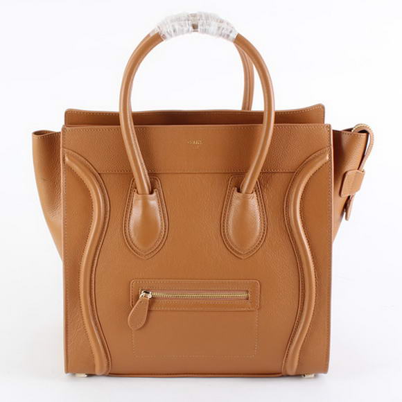 Celine Luggage Bags Jumbo in Oxhide Light Coffee