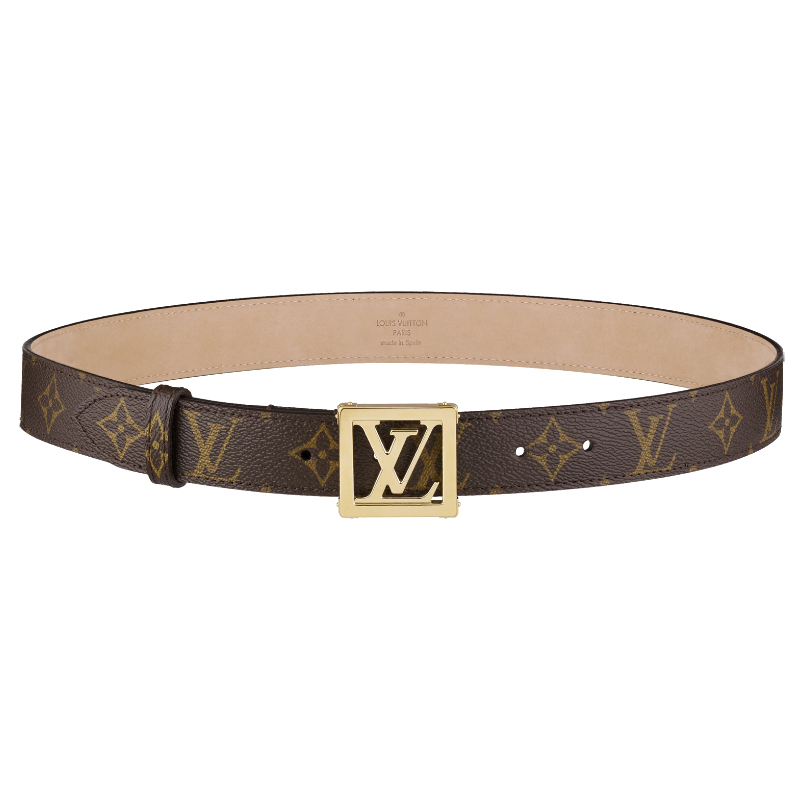 LV FRAME MONOGRAM BELT