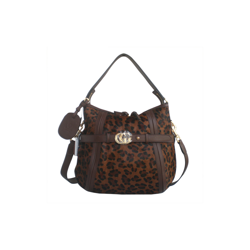 'GG running' medium hobo with double G detail