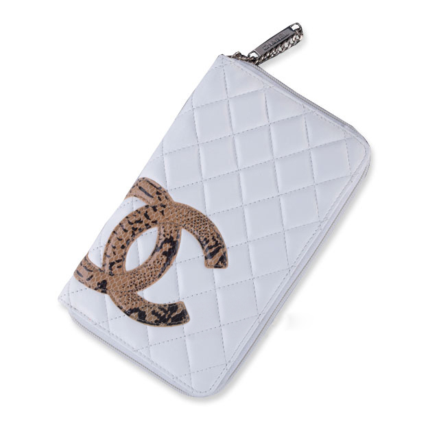 Chanel Cambon Python Wallet