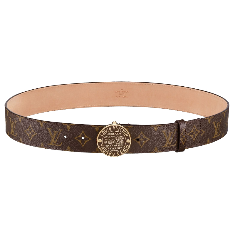 TRUNKS & BAGS MONOGRAM BELT