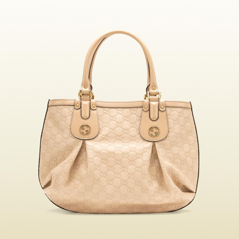 Gucci scarlett stud interlocking G tote