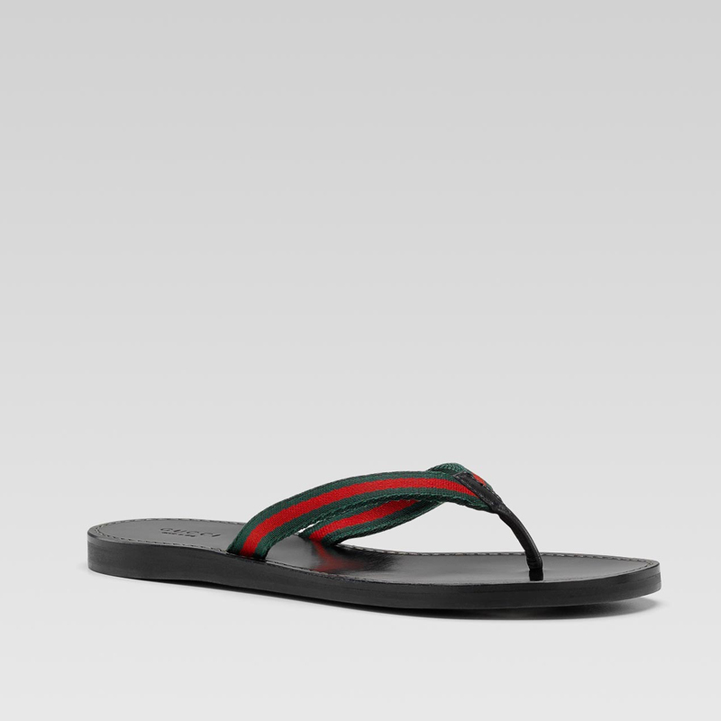 'solar' flat thong with signature web straps