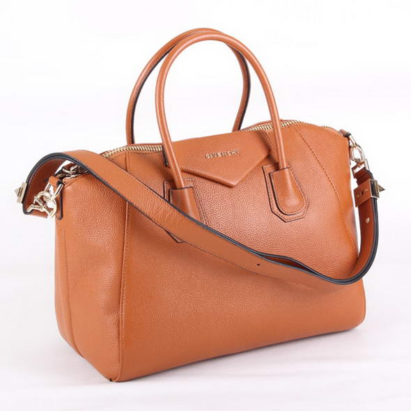 Givenchy Antigona Bag Lichee Pattern Leather 8887 Camel