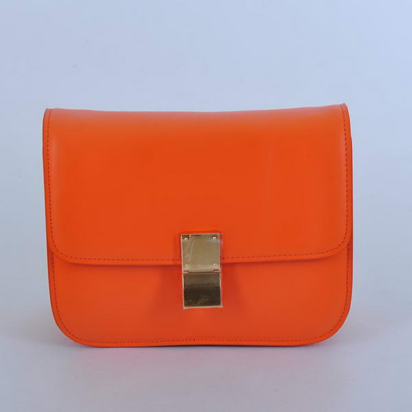 Hot Style Celine Classic Box Small Flap Bag Orange