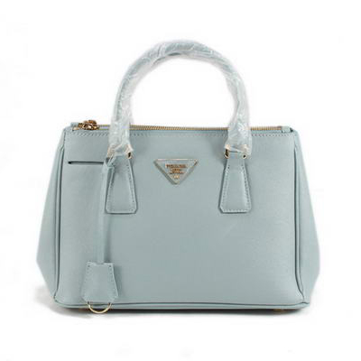 Prada Classic Medium Saffiano Tote Bag BN1801 Light Blue