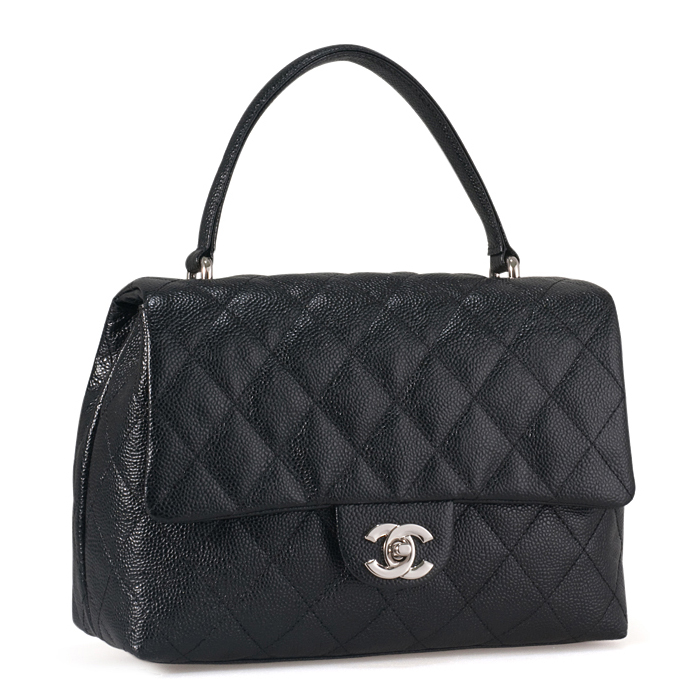 Chanel Mini Top Handle Flap Bag