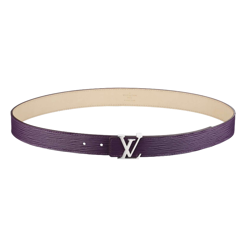 LV INITIALES EPI LEATHER BELT