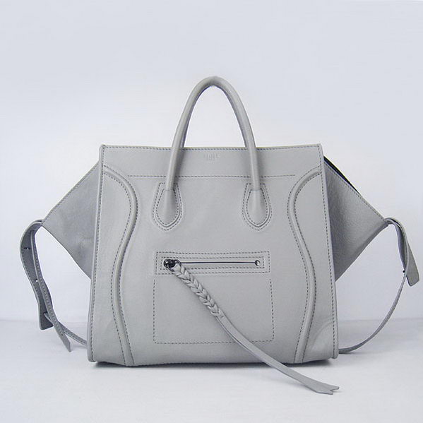 Celine Phantom Bags Sheepskin Leather C6028C Grey