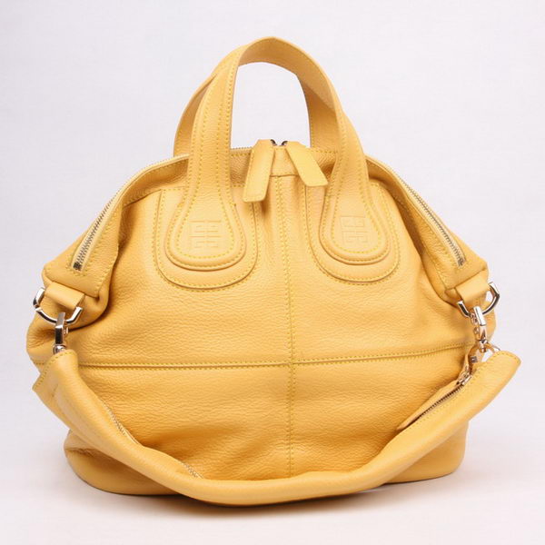 Givenchy Fashion Cow Leather Top Handle Bags Yellow 29881