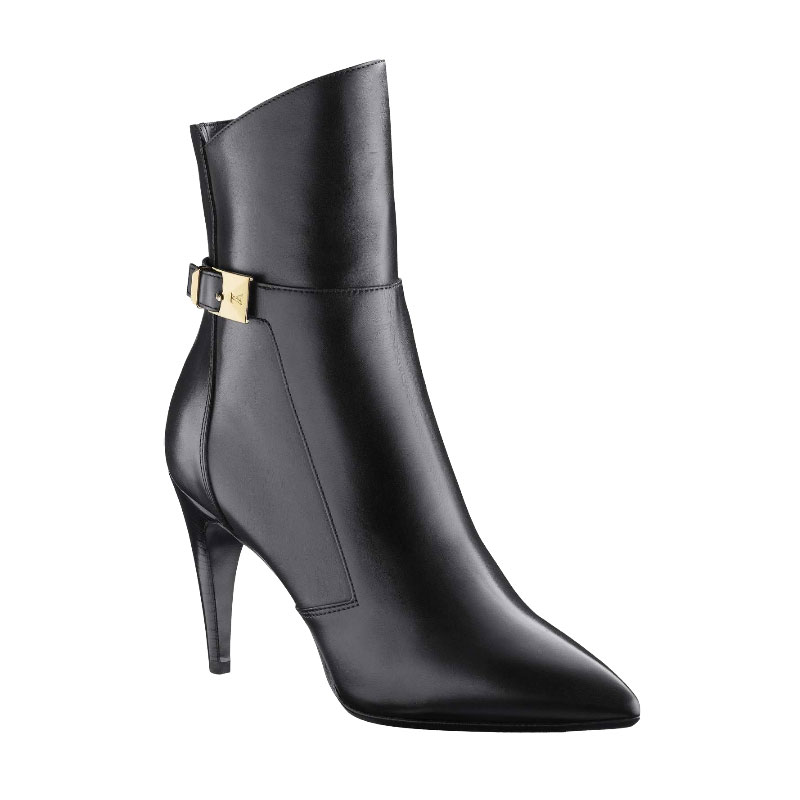 TEMPTATION ANKLE BOOT 9CM IN CALF LEATHER