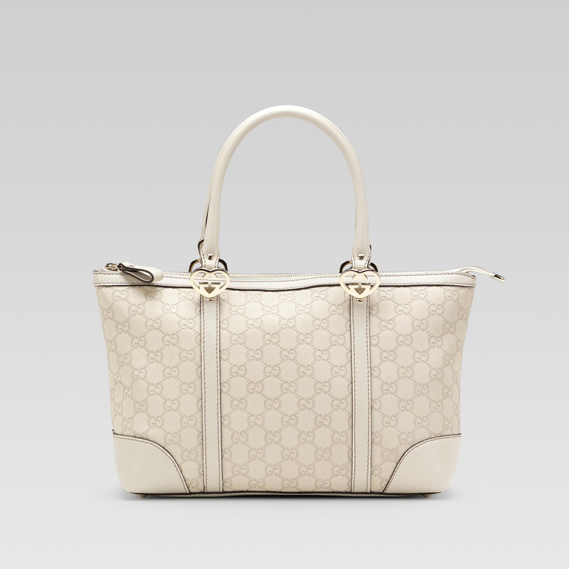 Gucci lovely heart-shaped interlocking G tote