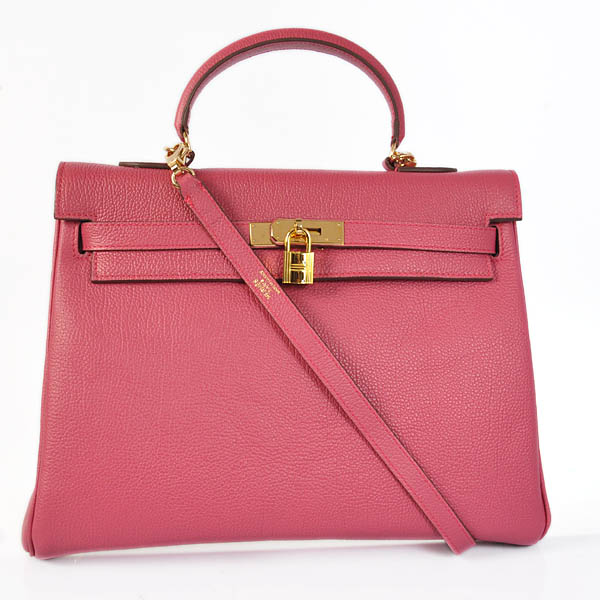 Hermes kelly 35CM Pink togo leather(Gold)