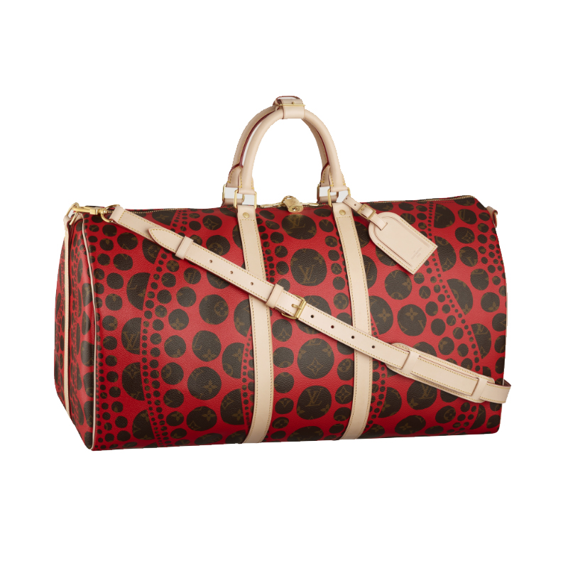 Louis Vuitton Yayoi Kusama Keepall Bandouliere 55 M40695