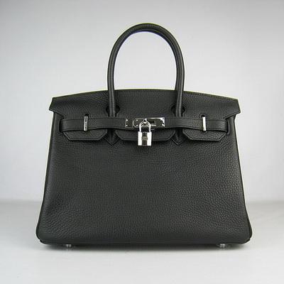 Birkin 30CM Black (silver)