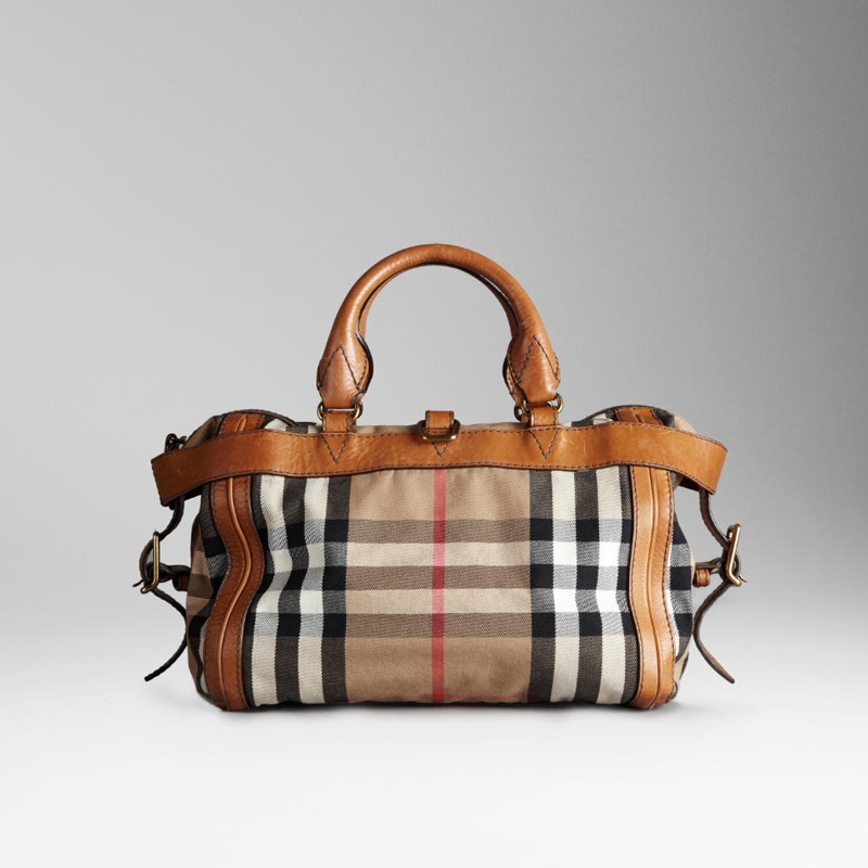 SMALL CHECK BOWLING BAG