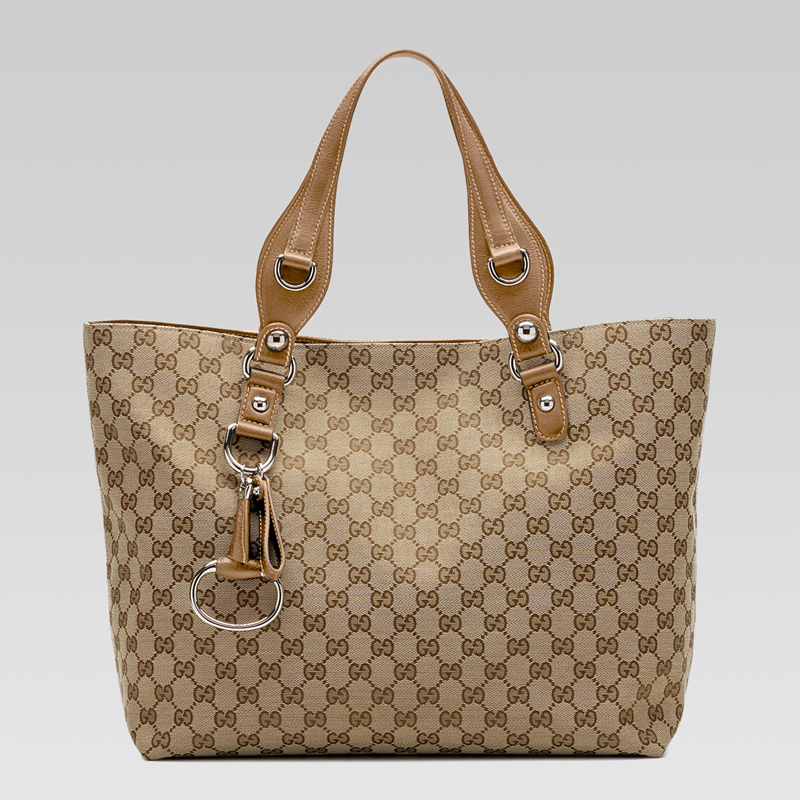 'icon bit' medium tote with horsebit detail