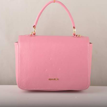 Miu Miu Tote Flap Bags Calf Leather 7428 Pink