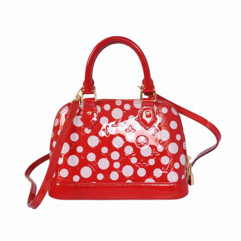 Louis Vuitton Yayoi Kusama Alma BB Red