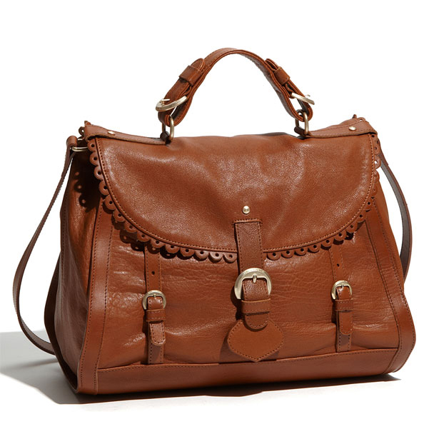 Chloe 'Poya' Scalloped Leather Satchel