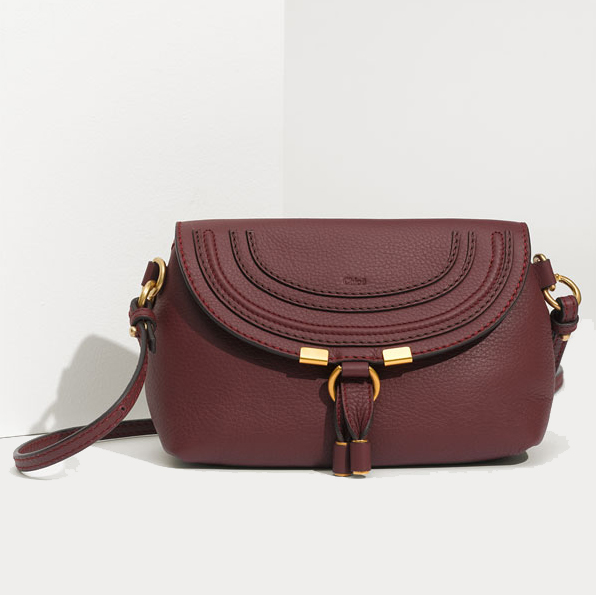 Chloe 'Marcie' Calfskin Leather Shoulder Crossbody Bag