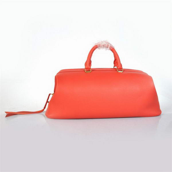 2012 New Celine Original Leather Tote Bag 348 Light Red